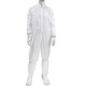 PIP CC1245-16WH Uniform Technology Ultimax Stripe ISO 3 (Class 1) Cleanroom Coverall
