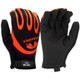 Pyramex Safety GL105CHT Synthetic Leather Padded Palm ANSI A6 Mechanics Gloves