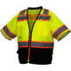 Pyramex Safety RVZ3710B Class 3 Mesh Surveyor Vest Lime