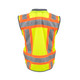 Radians SV55W Women's Heavy Duty Engineer Vest Hi-Vis Green