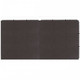Apache Mills 39478092030000300 Performa SD Grease Resistant Black Kitchen Mat - 3x3