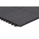 Apache Mills 39578092030000300 Performa SD Grease Resistant Grit Tuff Black Mat - 3x3