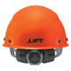Lift Safety HDFC-18OG DAX Fiber Resin Cap Style Hard Hat, Hi-Vis Orange