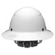 Lift Safety HDF-15WG DAX Fiber Resin Full Brim Hard Hat, Gloss White