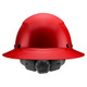 Lift Safety HDF-20RG DAX Fiber Resin Full Brim Hard Hat, Red