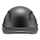 Lift Safety HDCC-17KG DAX Carbon Fiber Cap Style Hard Hat, Black