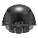 Lift Safety HDC50C-19WC DAX Carbon Fiber Cap Style Hard Hat, White/Black