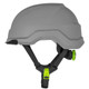 Lift Safety HRX-22YE2 RADIX Non-Vented Type II Safety Helmet, Grey