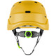 Lift Safety HRX-22LC2 RADIX Vented Type II Safety Helmet, Yellow