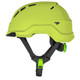 Lift Safety HRX-22HVC2 RADIX Vented Type II Safety Helmet, Hi-Vis Yellow