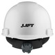 Lift Safety HBSE-7W Briggs Non-Vented Short Brim Hard Hat White