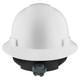 Lift Safety HBFC-7W Briggs Vented Full Brim Hard Hat White