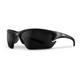 Lift Safety EQT-12KST Quest Safety Glasses Black, Smoke Lens