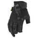 Lift Safety GFD-17KKS Framed Leather Mechanics Impact Semi-Fingerless Glove, Black