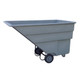 DPI 7700 Heavy Duty Plastic Tilt Truck 1.7 Yard, 1,500 LB Capacity Gray
