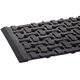 Crown Matting KS 0023BK Safe-Flow Plus 2'x3' Black Anti-Fatigue Matting