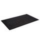 Crown Matting KS 0035BK Safe-Flow Plus 3'x5' Black Anti-Fatigue Matting
