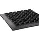 Crown Matting WS CT35BK Safewalk-Light General Purpose 3'x5' Black Anti-Fatigue Matting