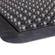 Crown Matting YF 0023BK Yoga-Flex 2'x3' Single Black Anti-Fatigue Matting