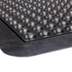 Crown Matting YF SE34BK Yoga-Flex 35"x47" End Black Anti-Fatigue Matting