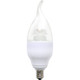 Litetronics LD0528CL2D 5-Watt LED Decorative CA11 2700K Clear Dim