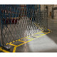 Illinois Engineered Products XL665 Portable Folding Gate - Adder, Heavy Duty, 6' Wide, 78" Collapsed Height
