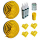 Enpac 48-250-DBKIT 50'L Modular Diverter Berm Kit, Yellow
