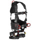 FallTech 8144 FT-Iron 3D Construction Belted Full Body Harness, Tongue Buckle Leg Adjustment