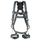 FallTech 70403D FT-Weld 3D Standard Non-Belted Full Body Harness, Quick Connect Buckle Leg Adjustment