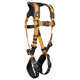 FallTech 7080B Advanced ComforTech Gel 1D Standard Non-belted Full Body Harness, Tongue Buckle Leg Adjustment