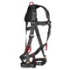 FallTech 8142 FT-Iron 3D Standard Non-belted Full Body Harness, Tongue Buckle Leg Adjustment