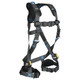 FallTech 8124BQC FT-One 1D Standard Non-Belted Full Body Harness, Quick Connect Adjustments