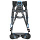 FallTech 8124B3DQC FT-One 3D Standard Non-Belted Full Body Harness, Quick Connect Adjustments