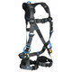 FallTech 8124B3DQC FT-One 3D Standard Non-Belted Full Body Harness, Quick Connect Adjustments