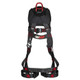 FallTech 8141FD FT-Iron 2D Climbing Non-Belted Full Body Harness, Quick Connect Adjustments