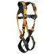 FallTech 7080BFD Advanced ComforTech Gel 2D Climbing Non-belted Full Body Harness, Tongue Buckle Leg Adjustment