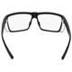 MCR Safety SR210 Swagger SR2 Series Black Safety Glasses Clear Lenses TPR Nosepads and Temple Ends