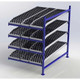 UNEX FC99SKW48724-A Flow Cell Presentation Gravity Rack Add-On, 48"W x 72"D x 72"H