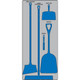 AccuformNMC PSB110GTBU Dry Zone Store-Boards Shadow Boards Accu-Shield Graphite Blue Board Only