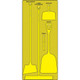 AccuformNMC PSB110YLYL Dry Zone Store-Boards Shadow Boards Accu-Shield Yellow Yellow Board Only