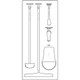 AccuformNMC PSB111WTWT Wet Zone Store-Boards Shadow Boards Accu-Shield White White Board Only