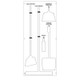 AccuformNMC PSB714WTWT Clean & Sweep Store-Boards Shadow Boards Ultra Aluma-Lite White White Board Only
