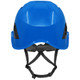 Global Glove HH-CH2-CB Bullhead Type II Safety Helmet, Blue