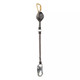 Safewaze FS-FSP1409-W Latitude HD 9' Single Web SRL-P: Carabiner, Snap Hook