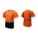 Radians ST11B Type R Class 2 Short Sleeve Black Bottom T-Shirt Hi-Vis Orange