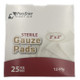 Prostat 2198 Gauze Pads 2" x 2" - Sterile - 25 Count