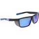MCR Safety SR238BZDC Swagger SR2 Safety Glasses Blue Diamond Mirror Lenses