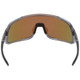 MCR Safety HK428CBP Hulk HK4 Crystal Gray, Cayman Blue Mirror Lens Safety Glasses
