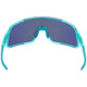 MCR Safety HK45PZP Hulk HK4 Coral Glow Frame, Pink Mirror Lens Safety Glasses