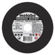 Metabo 469-655339000 Original Slicer Cutting Wheel, Type 1, 6 in dia, 0.040 in Thick, 60 Grit, Aluminum Oxide